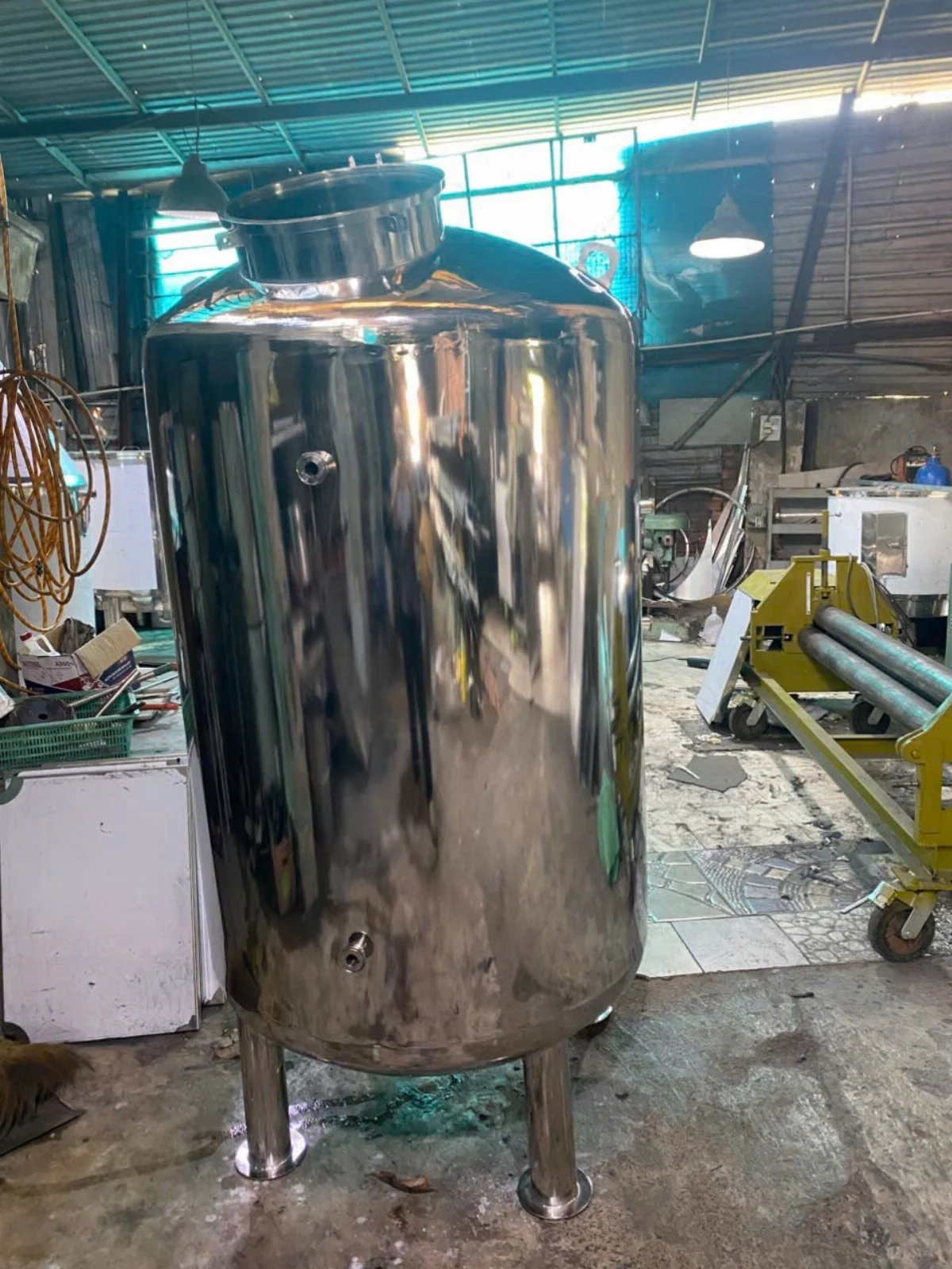 bồn ủ bia inox - hình minh họa 2