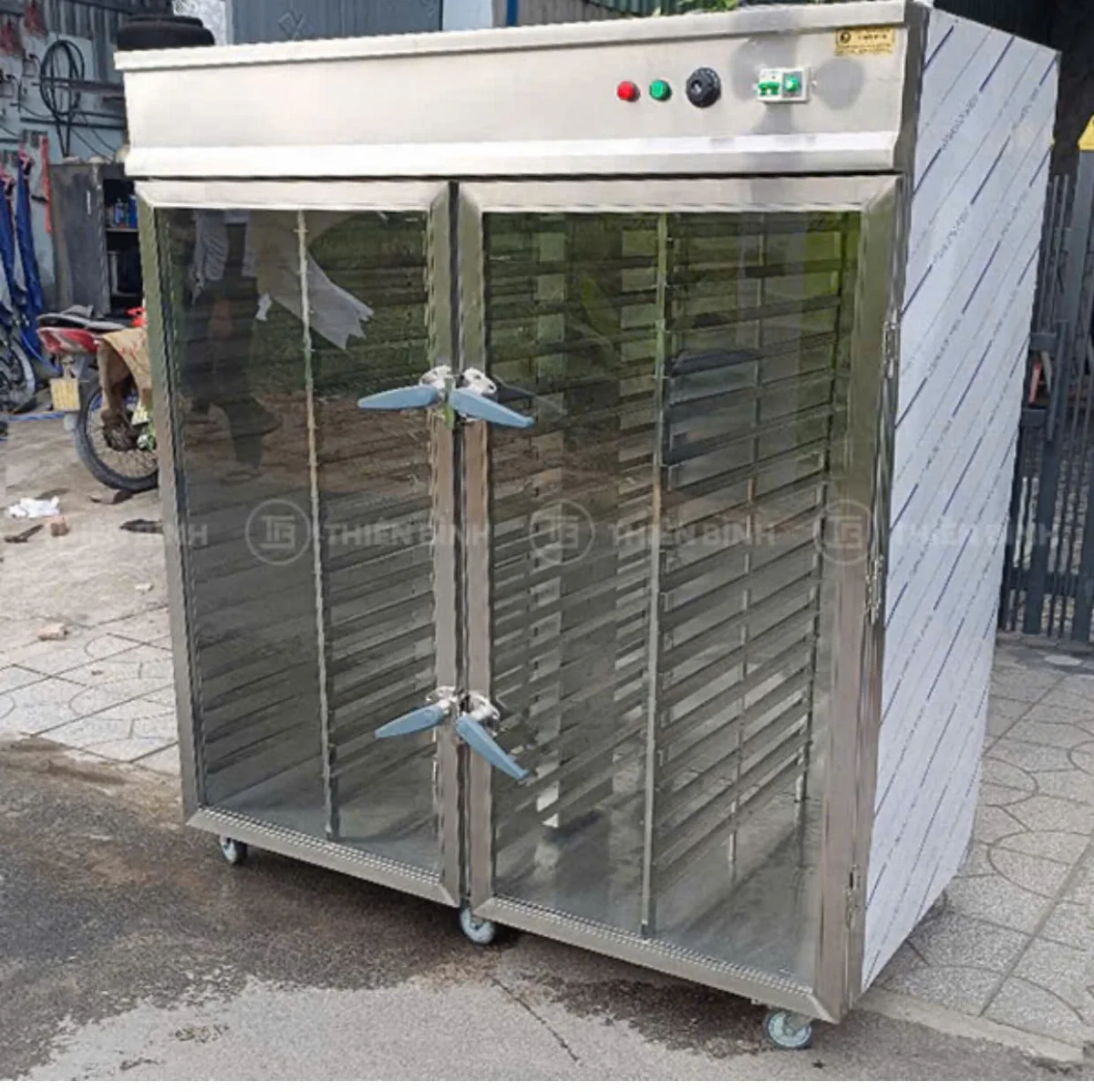 tủ hâm nóng khay cơm - hình minh họa 1