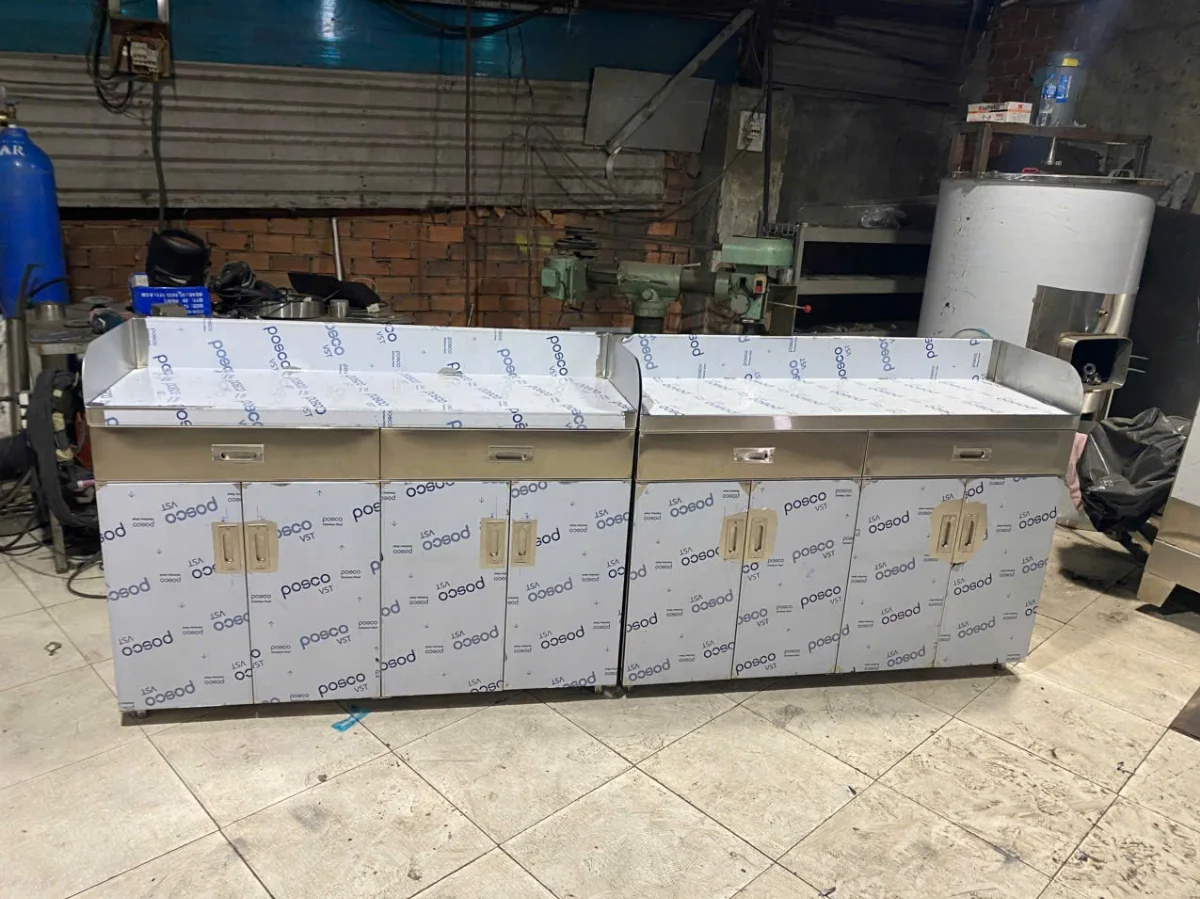 quầy tủ inox - hình minh họa 1