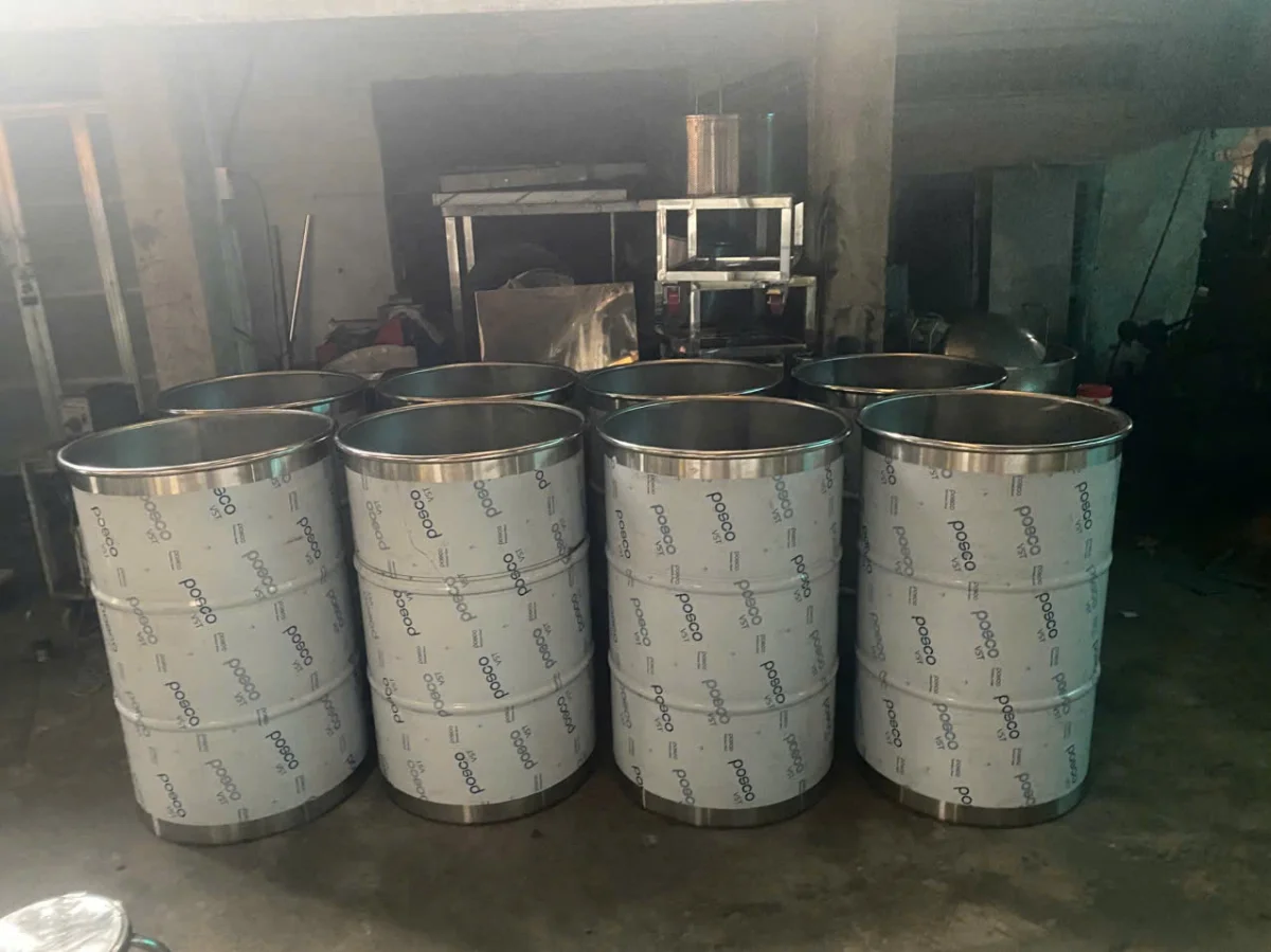 thùng phi inox - hình minh họa 1