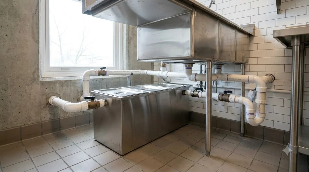 Lợi Ích Vượt Trội Khi Lắp Đặt Bẫy Mỡ Inox 3 Ngăn Thành phẩm hoàn thiện nguyên lý hoạt động và cách chọn kích thước bẫy mỡ inox 3 ngăn – lợi Ích Vượt Trội Khi Lắp Đặt Bẫy Mỡ Inox 3 Ngăn